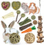 Rabbit Toys Bunny/Guinea Pig Toys Natural